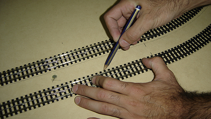 maqueta de tren electrico
