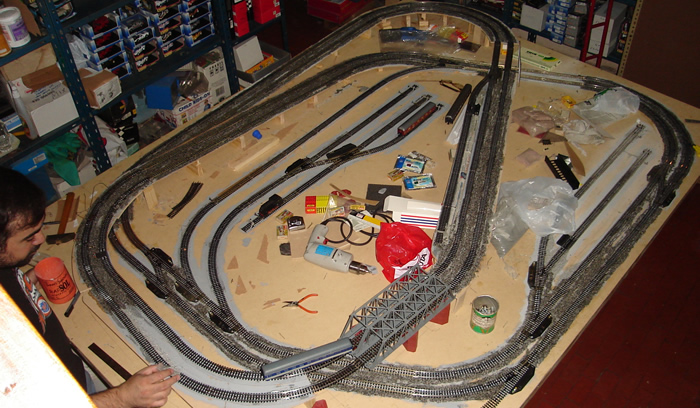 maqueta de tren electrico