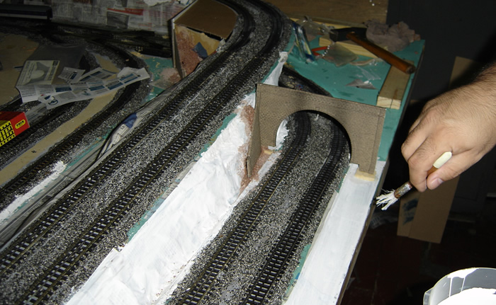 maqueta de tren electrico