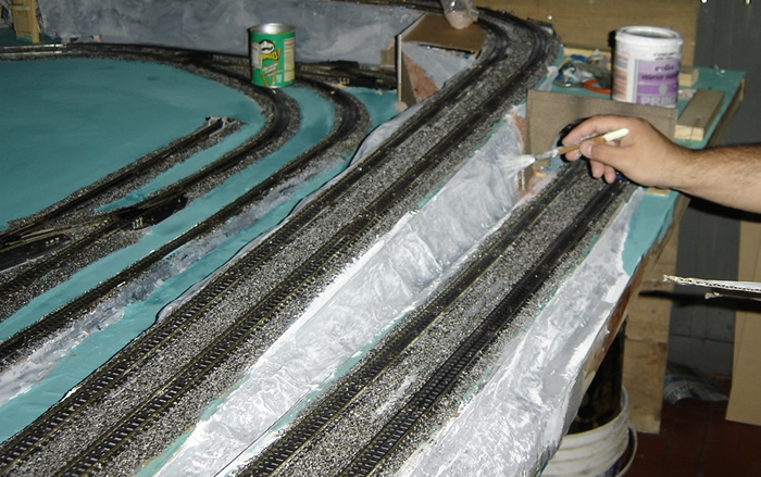 maqueta de tren electrico