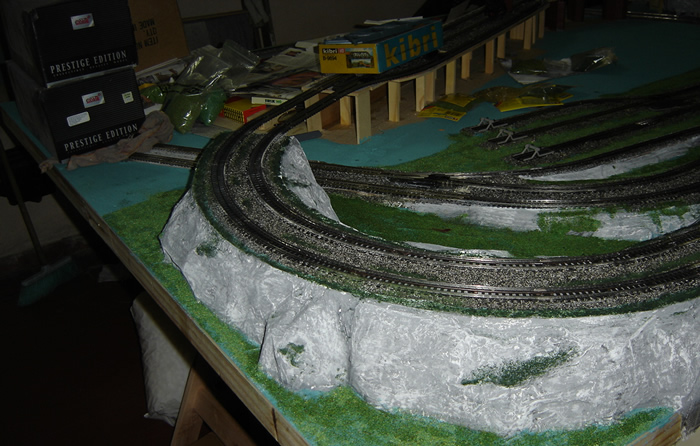 maqueta de tren electrico