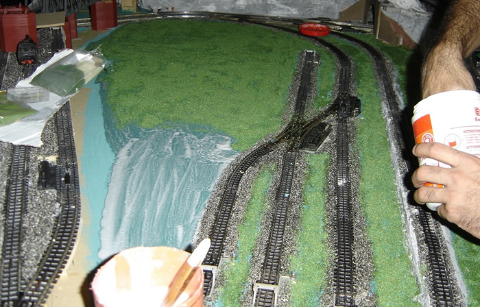 maqueta de tren electrico