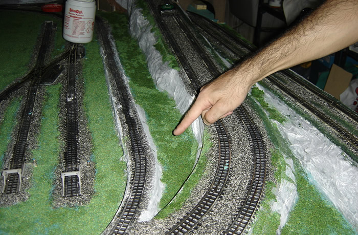 maqueta de tren electrico