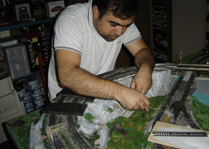 maqueta de tren electrico